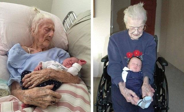 «Не иначе, как чудо!»: женщина родила в 101 год и побила рекорд